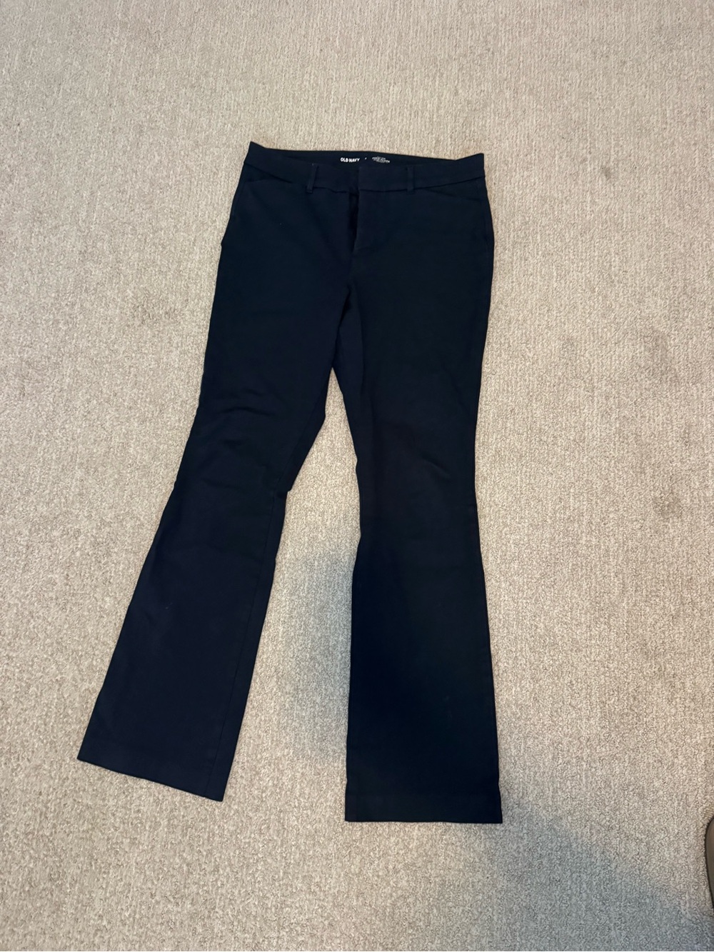Old Navy Navy Blue Pixie Flare Pants